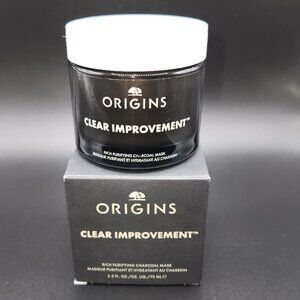 NIB Origins Clear Improvement RICH PURIFYING Charcoal Mask 2.5 oz FULL SIZE
